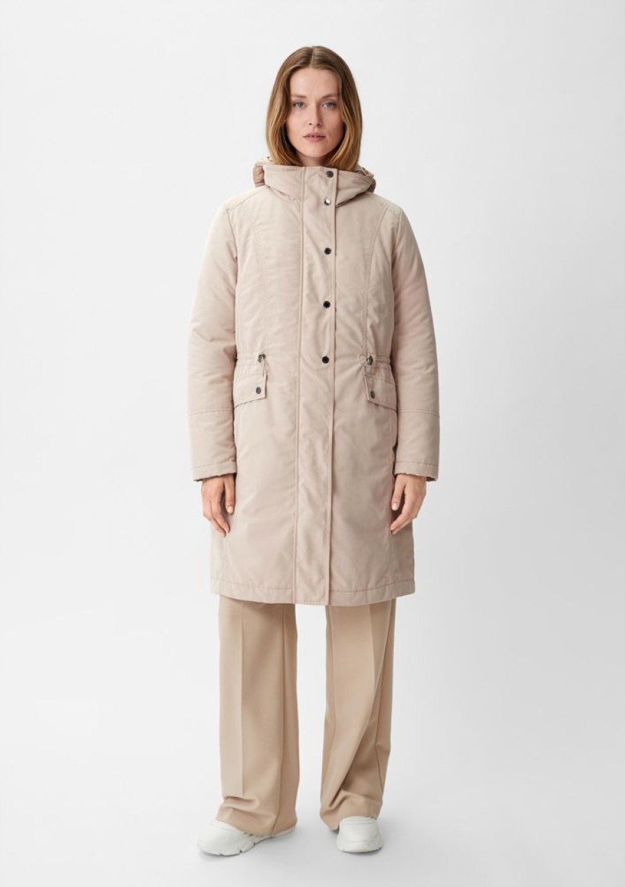 Clothing Comma | 2-In-1 Coat With Quilted Jacket