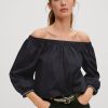 Clothing Comma | Off-The-Shoulder Blouse