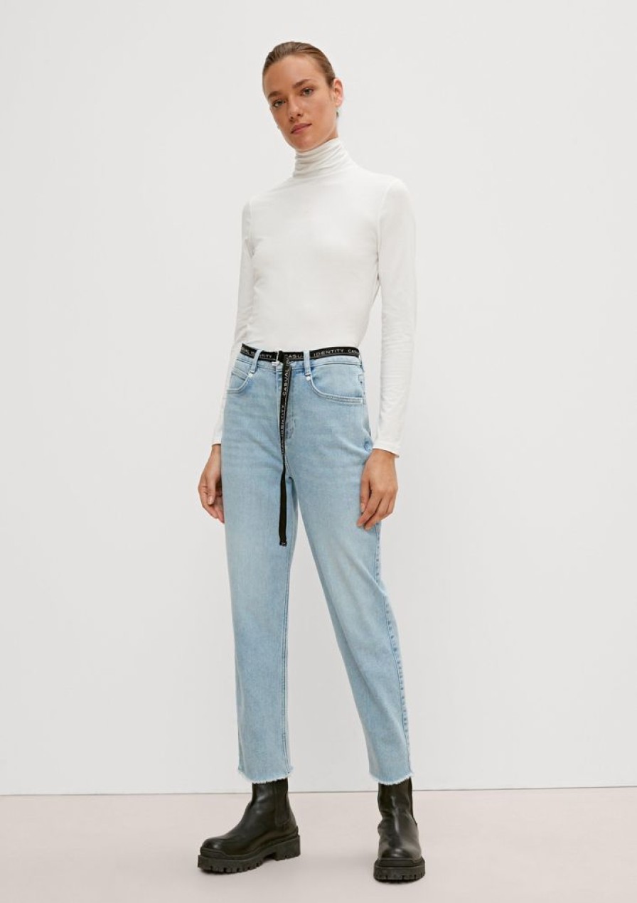 Clothing Comma | Regular Fit: Mom Jeans With A Belt