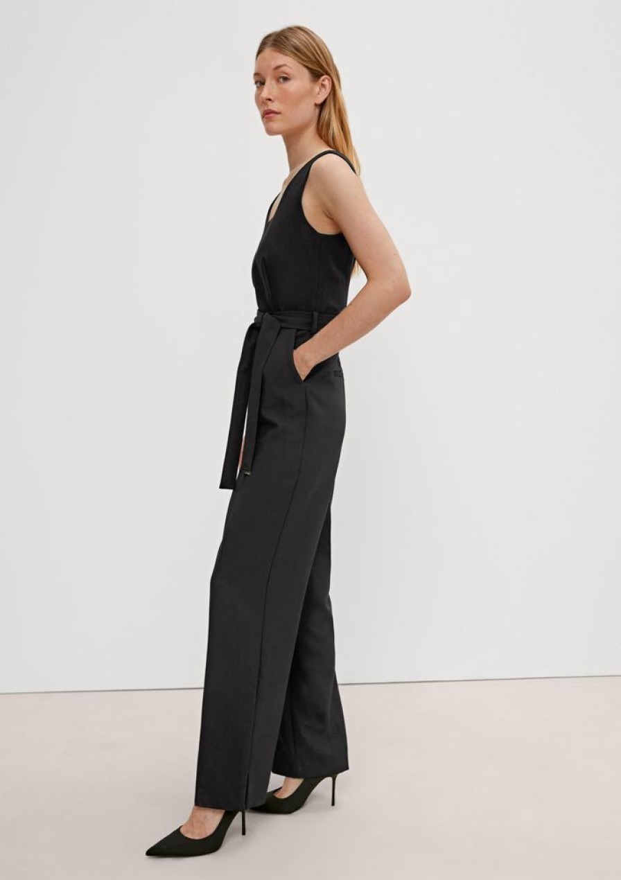 Clothing Comma | Elegant Viscose Blend Jumpsuit