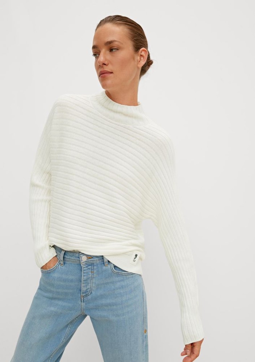 Clothing Comma | Jumper With Batwing Sleeves