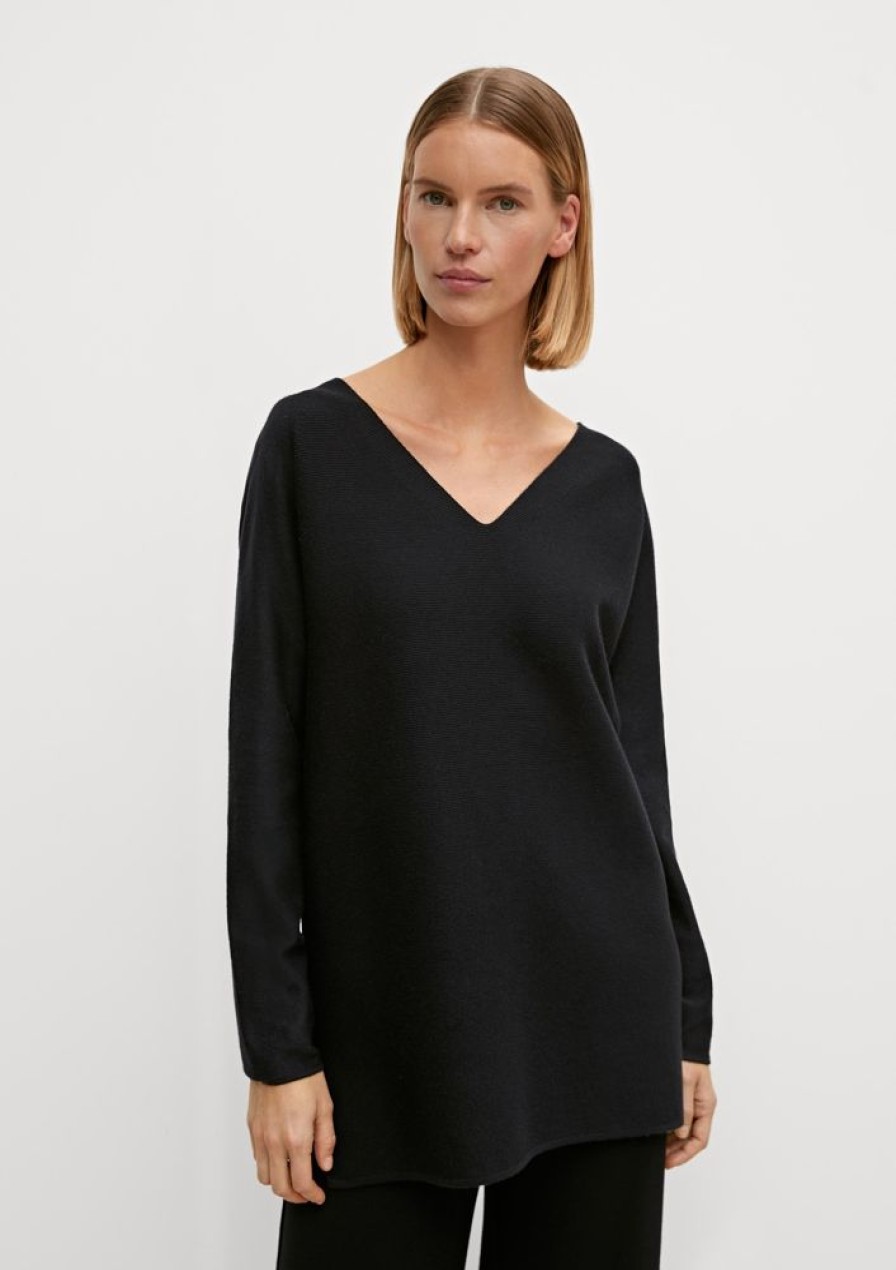 Clothing Comma | Stretch Viscose Jumper