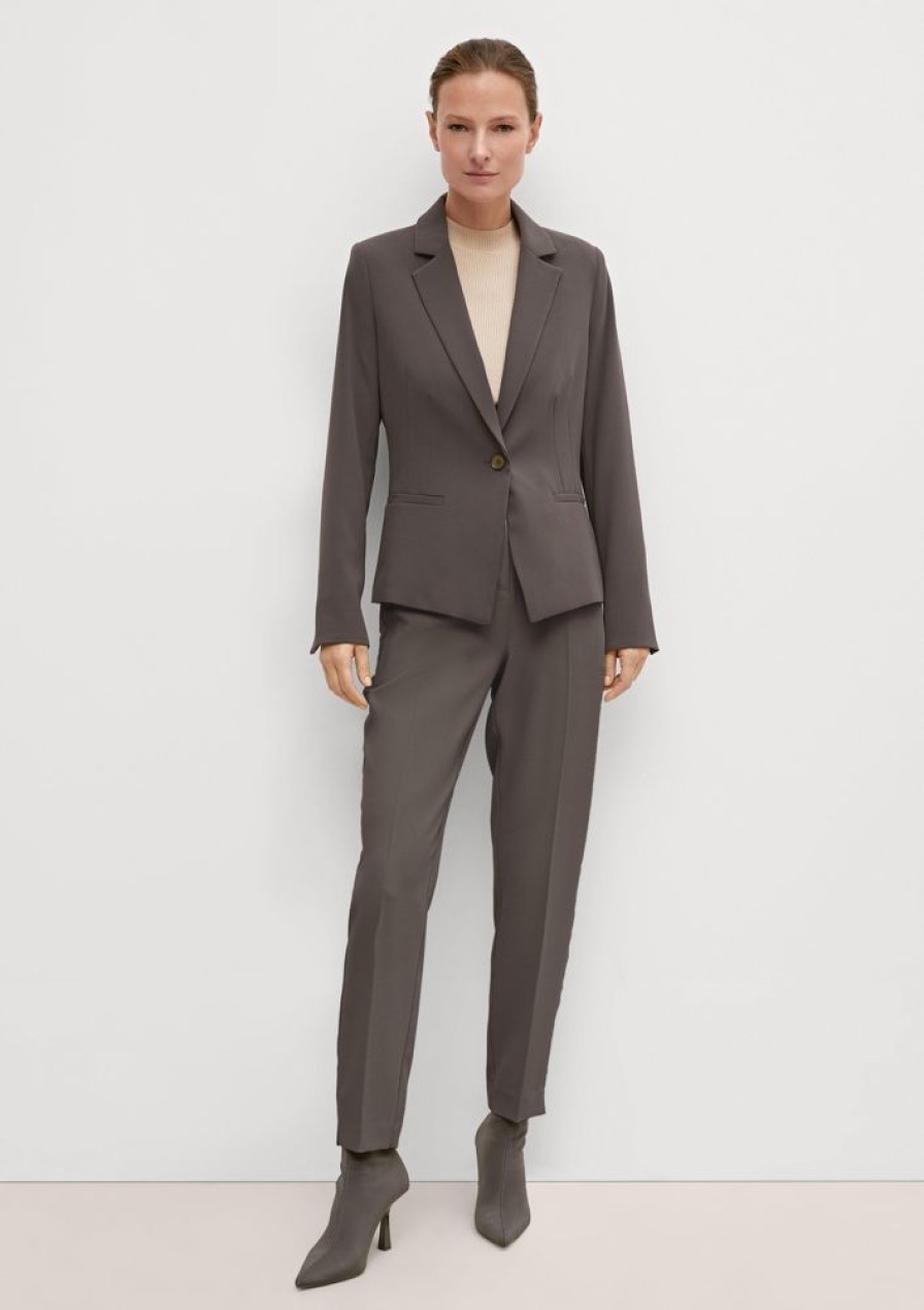 Clothing Comma | Blazer With A Crepe Texture