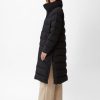 Clothing Comma | Quilted Coat With A Stand-Up Collar