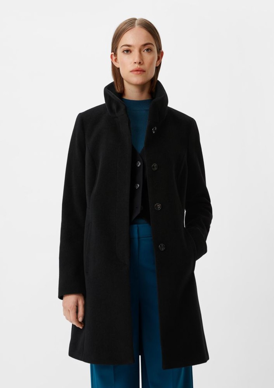 Clothing Comma | Cashmere And Wool Blend Coat