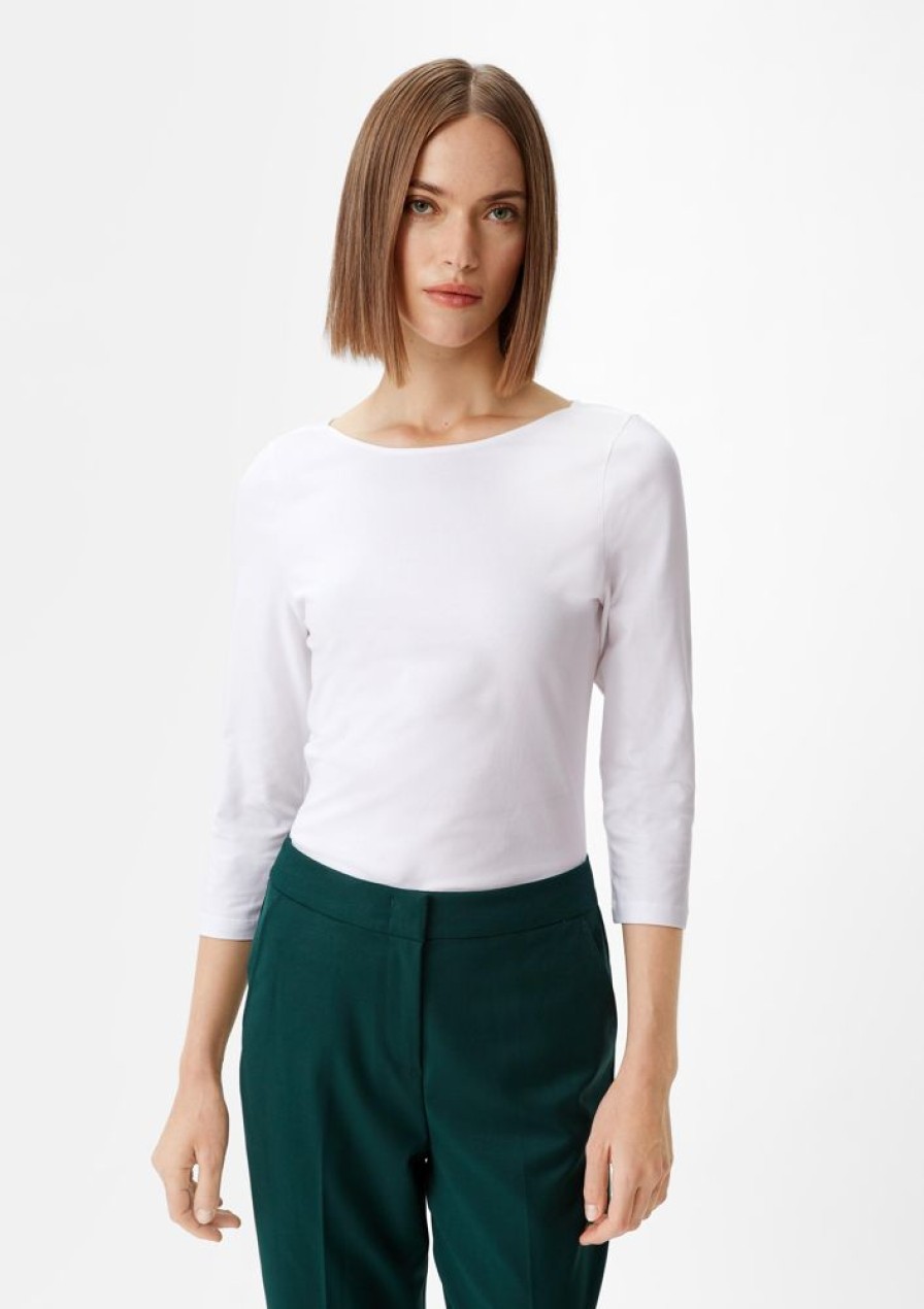 Clothing Comma | Top With 3/4-Length Sleeves